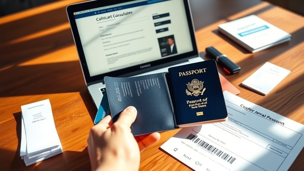 verificar pagamento de taxas consulares