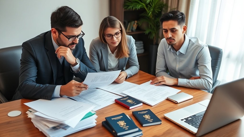 erros comuns em aplicações de imigração