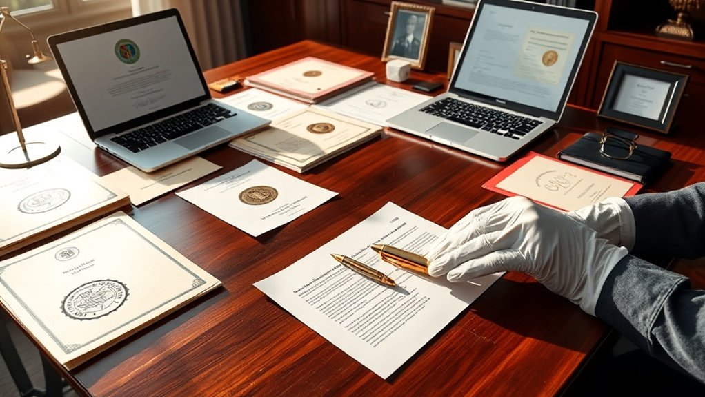 criação de portfólio de evidências convincentes