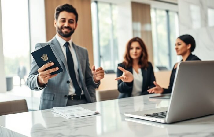 crédito com visto temporário