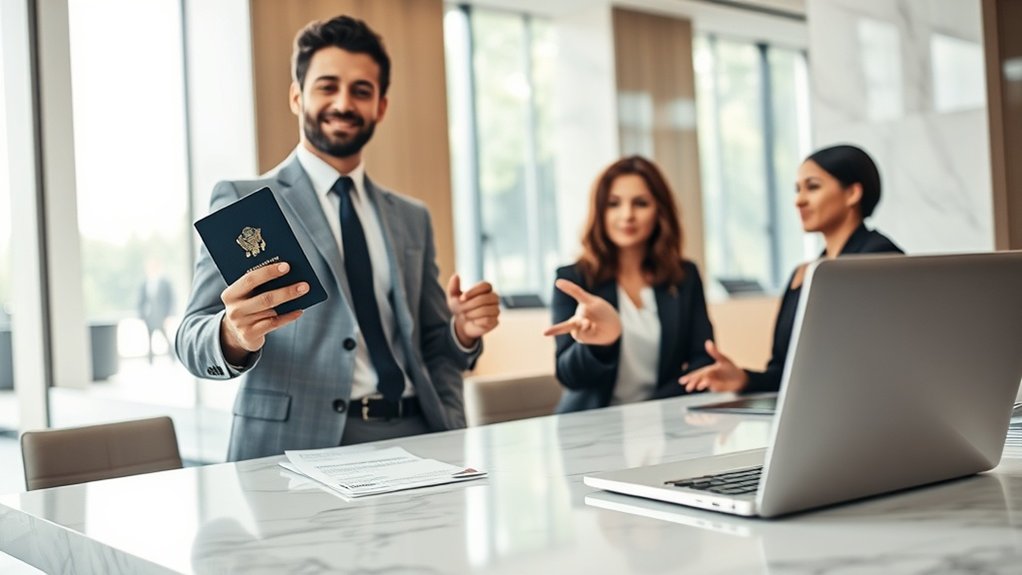 crédito com visto temporário