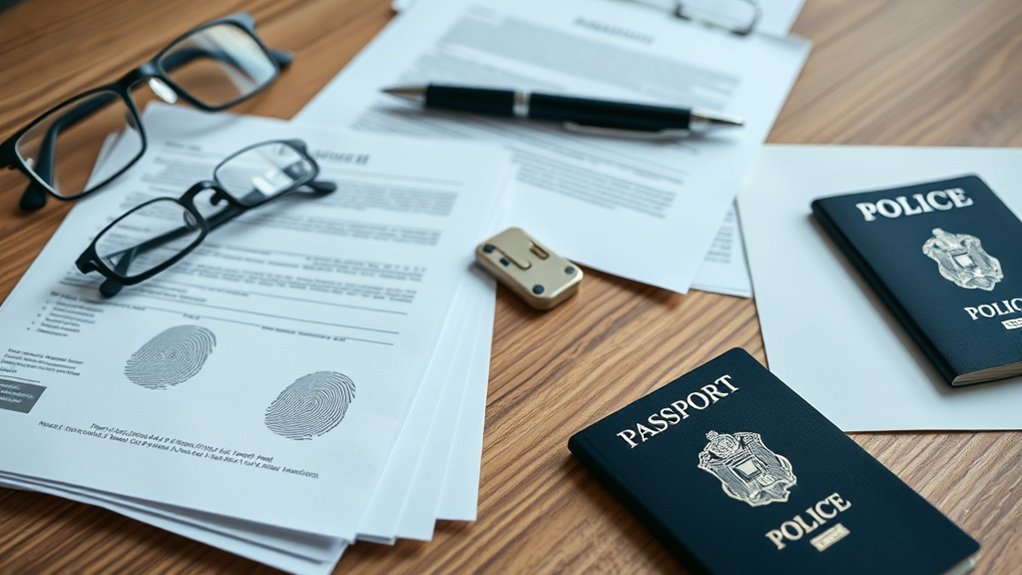 requisitos de verificação de antecedentes criminais