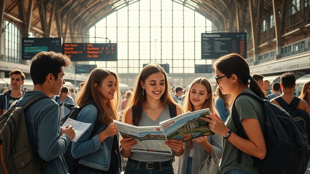 benefícios das viagens de intercâmbio cultural