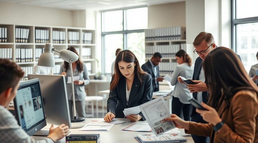 verificação de dados no consulado