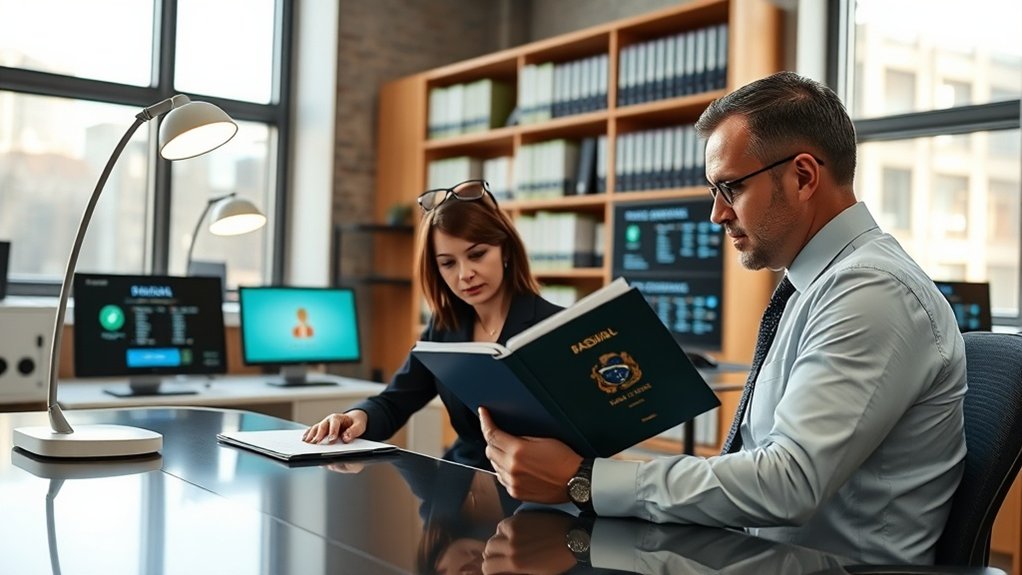 verificação de dados em consulados