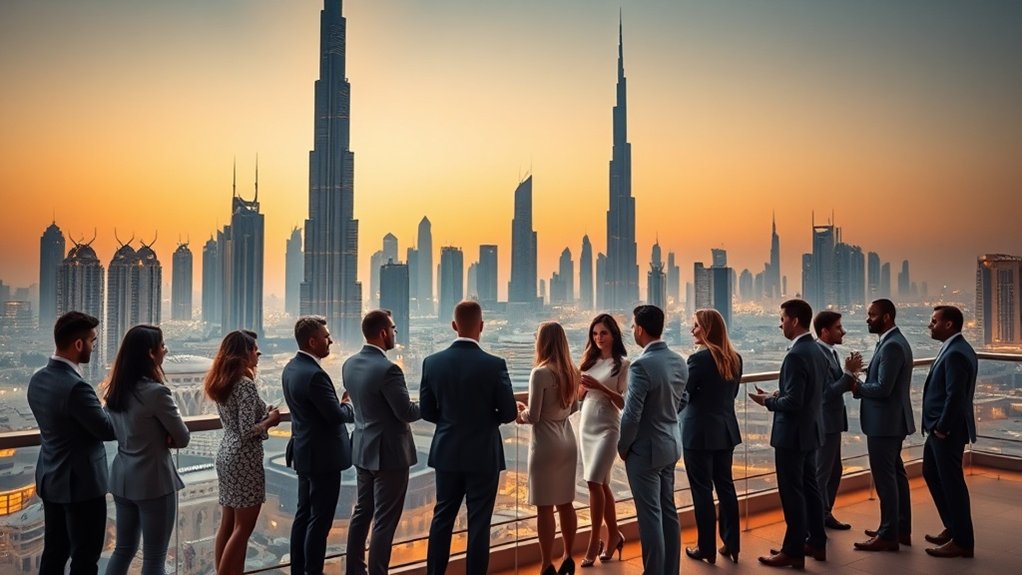 Dubai centro global de negócios