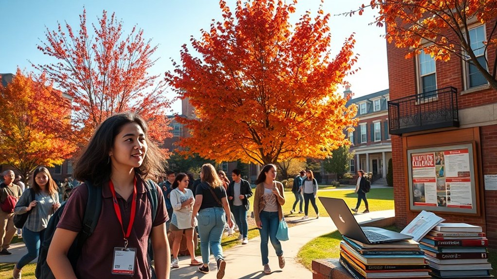 oportunidades educacionais para recém-chegados