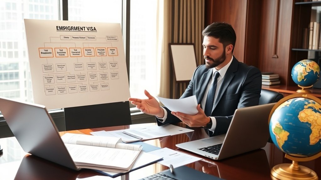 Categorias de vistos baseados em emprego explicadas