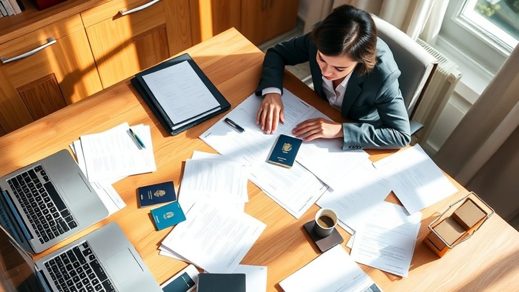 etapas essenciais de preparação de documentos