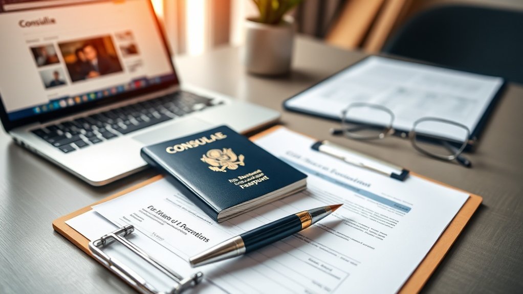 documentos essenciais para visto