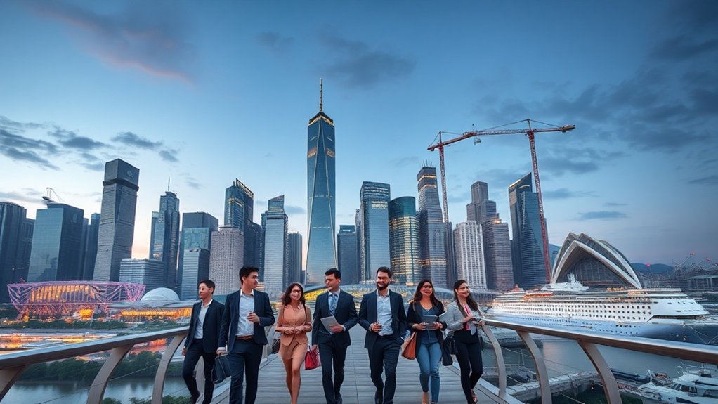 Economias em expansão buscam talentos