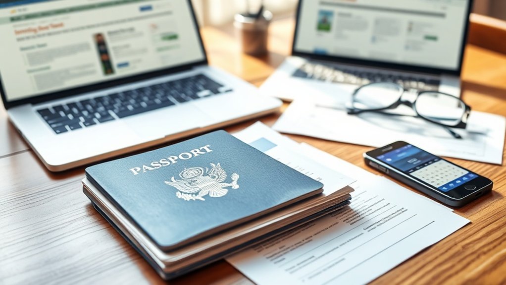 requisitos de documentação para solicitação de prorrogação