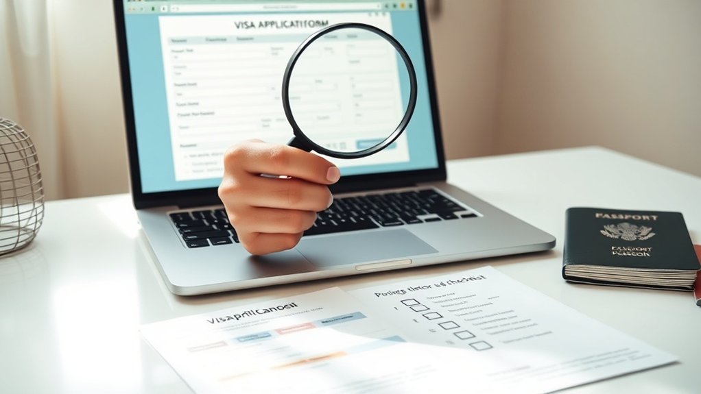 lista de verificação para revisão da submissão final