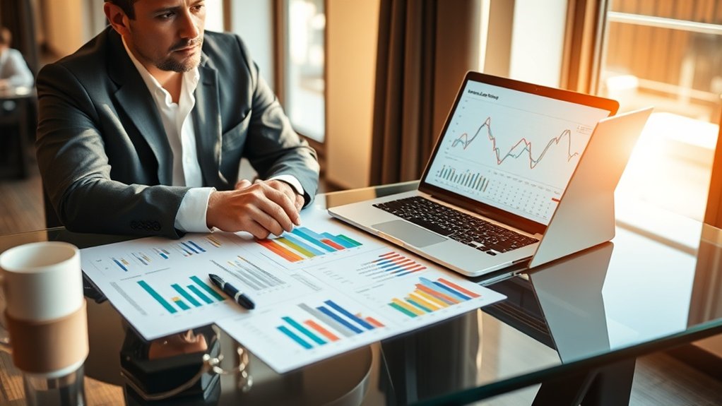 projeções financeiras para investidores