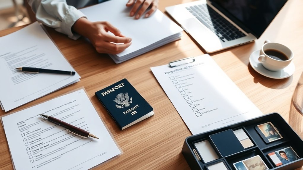 Reunir os documentos necessários para o visto