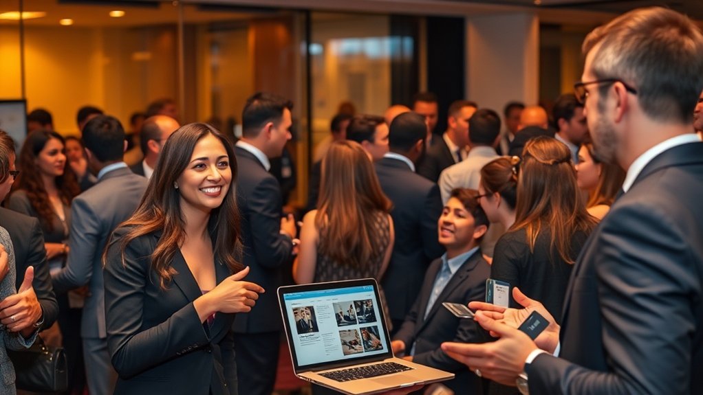 conexões genuínas com patrocinadores