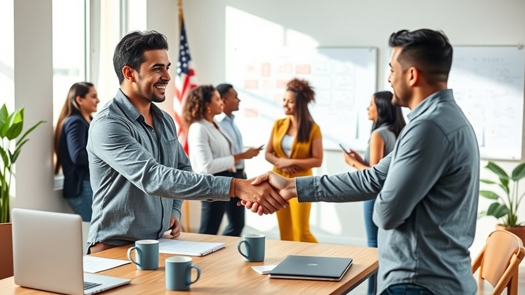 contratação e formação de equipes