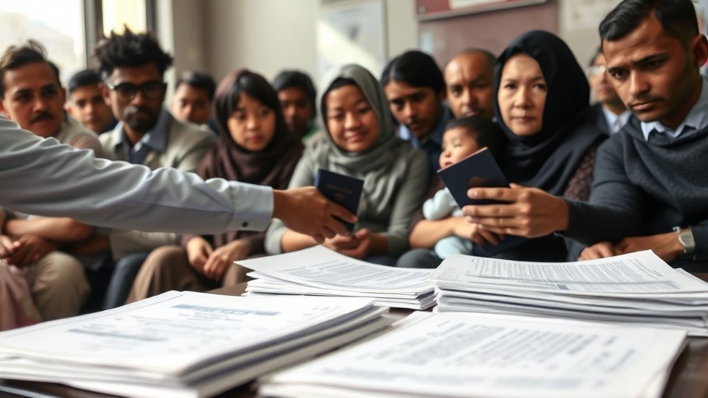 vistos humanitários para refugiados