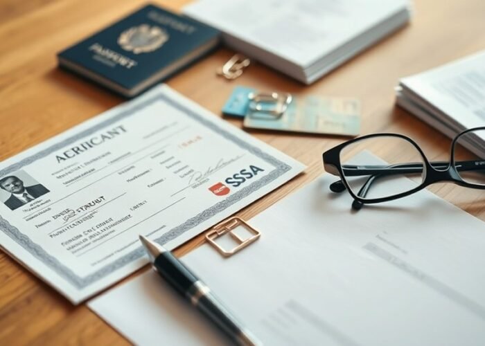 Lista de verificação de documentos necessários para imigração