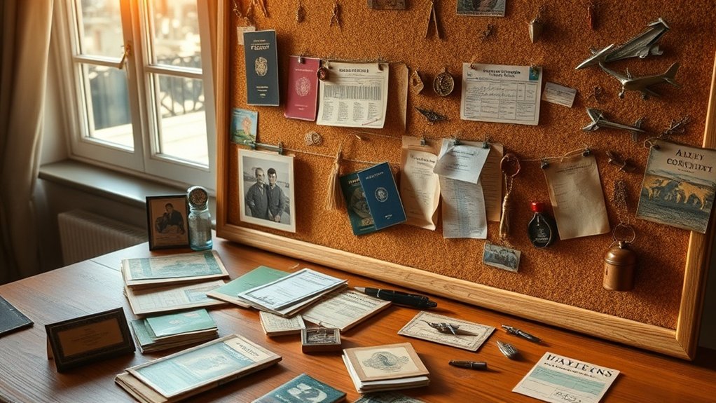 guia de construção de linha do tempo de imigração