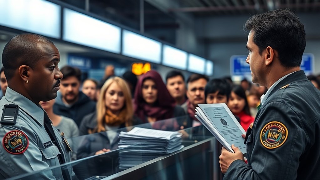 explicação das consequências das violações de imigração