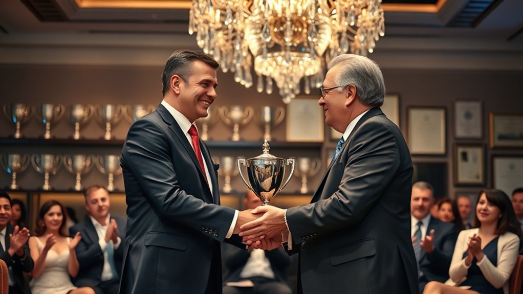 prêmios e reconhecimentos do setor