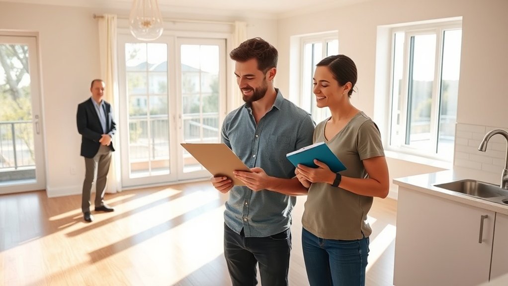 inspecionar o imóvel antes de assinar