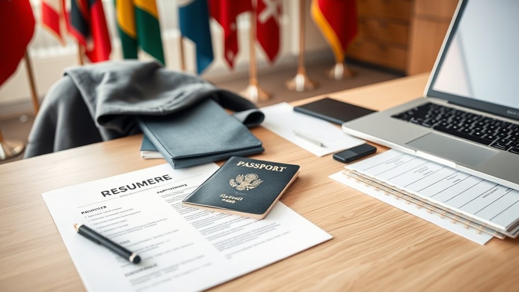 Diretrizes para documentos de carreira internacional