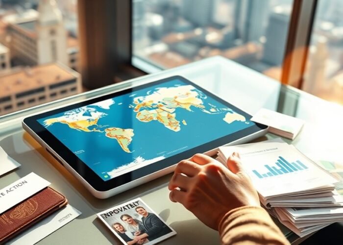criação de portfólio de impacto internacional