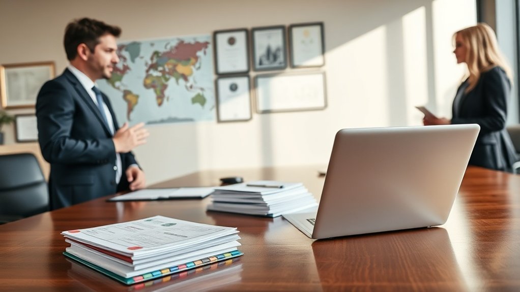 Requisitos de visto para transferência intraempresa