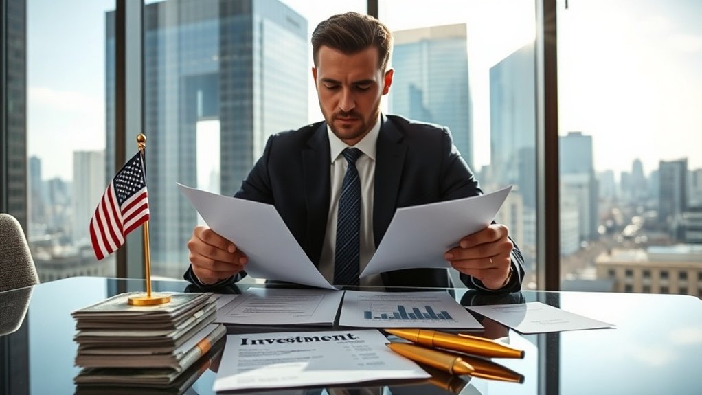 Requisitos de investimento e financiamento