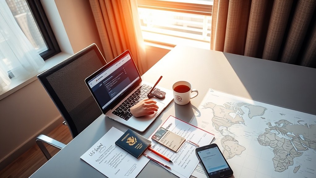 estratégias de busca de emprego nos EUA