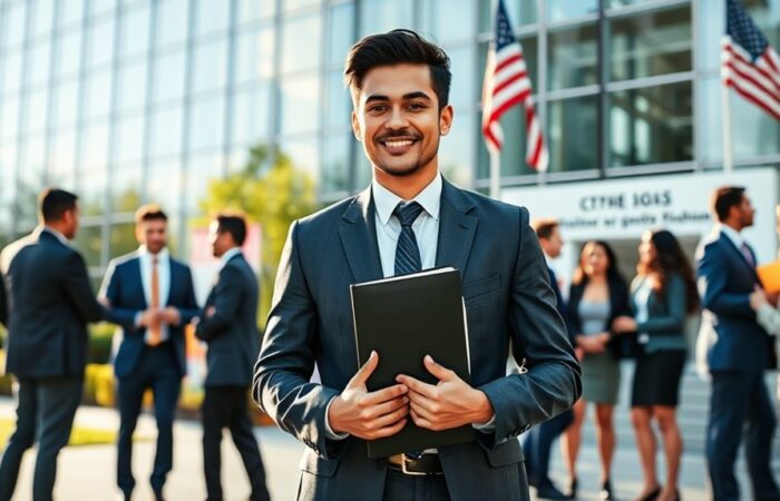 procurando emprego após estudar