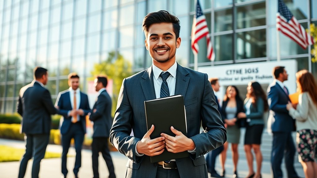 procurando emprego após estudar