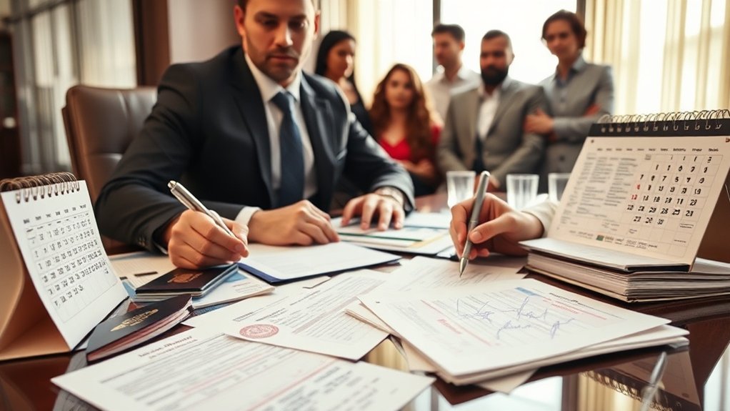 documentos e prazos principais