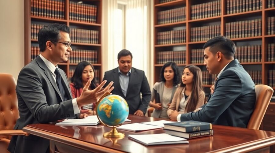 assistência jurídica para imigração