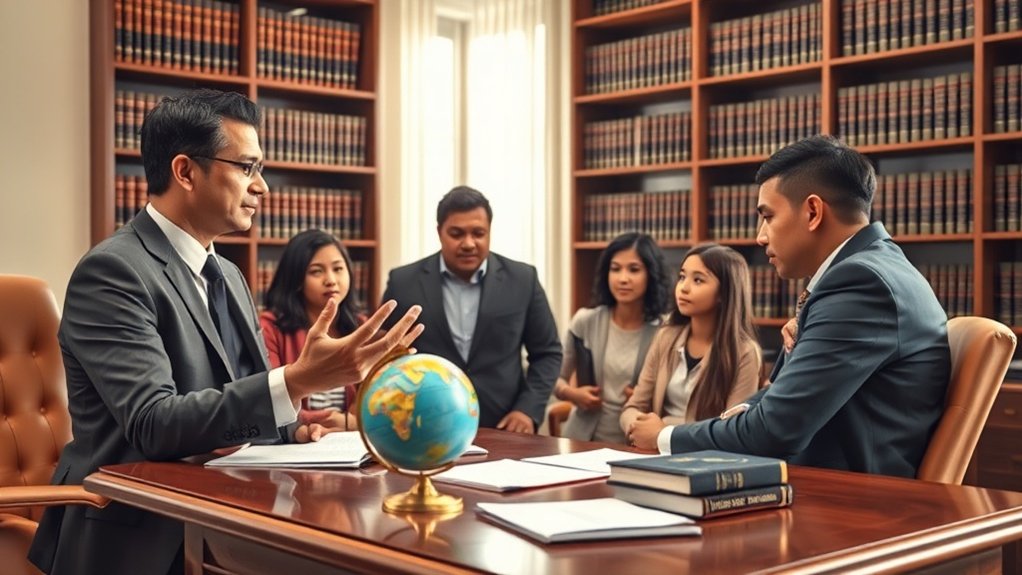 assistência jurídica para imigração