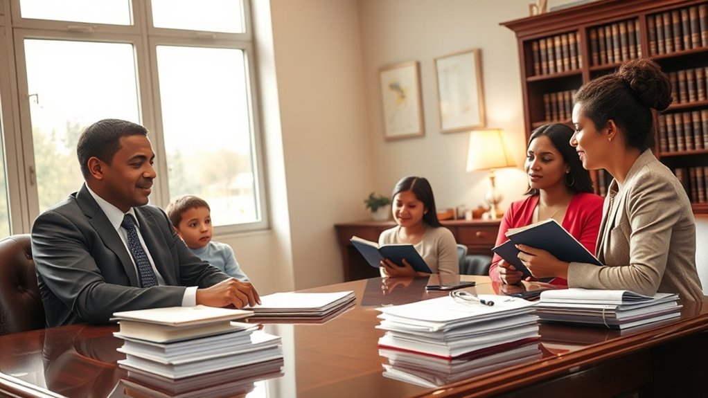 benefícios da representação legal na imigração