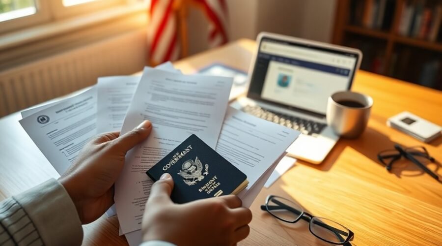 processo de extensão de permanência legal