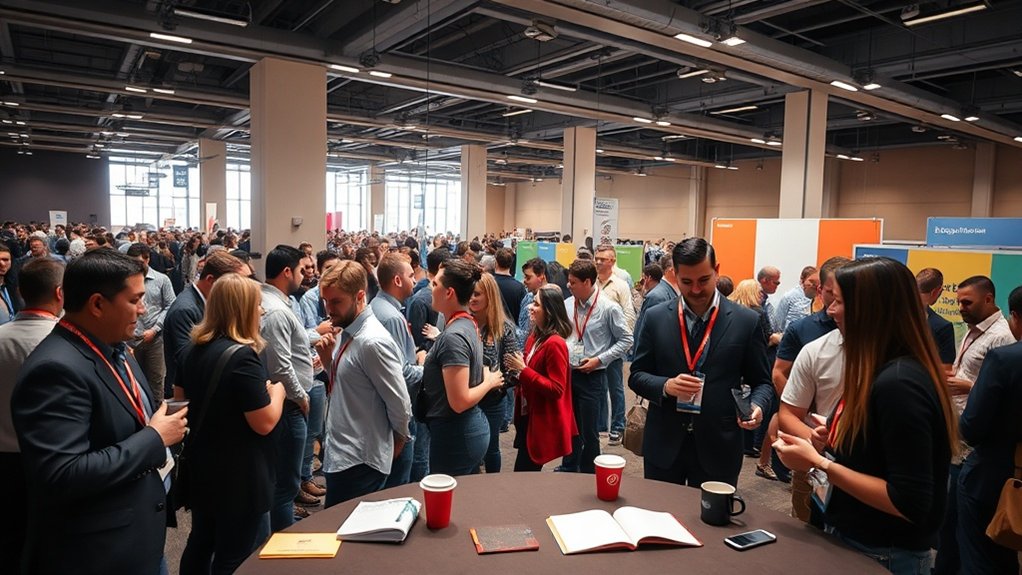 maximizar o networking em eventos