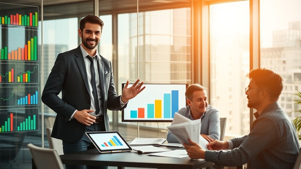 realizações de liderança mensuráveis impacto