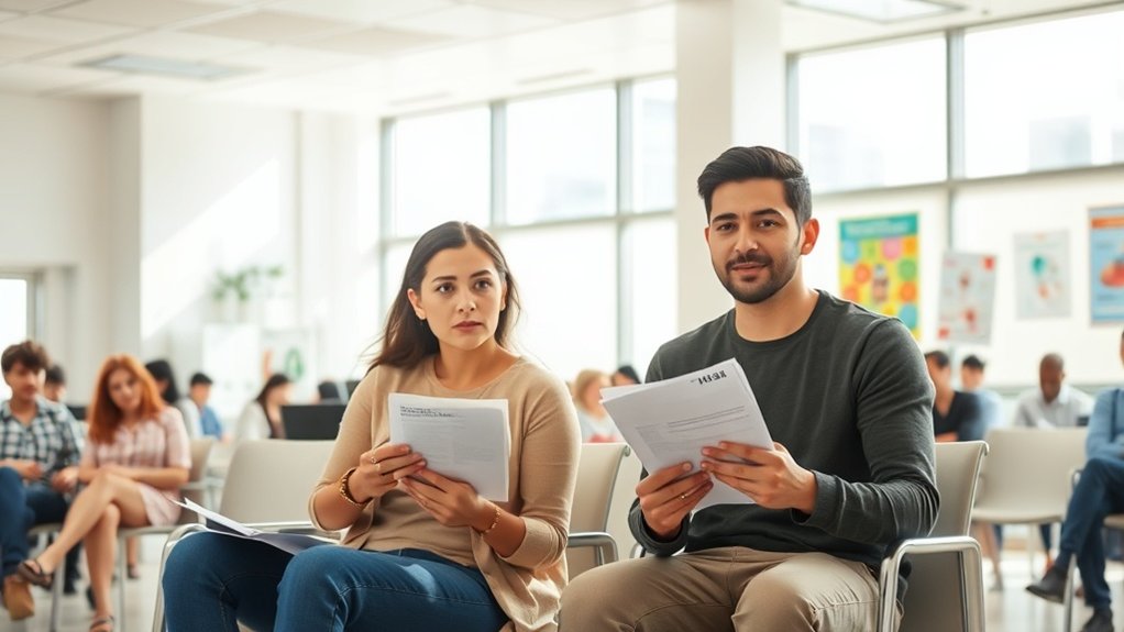 navegando pelas opções de seguro de saúde