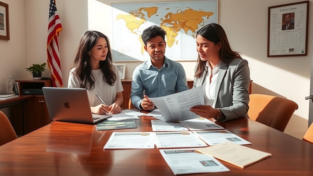 navegando efetivamente pelos requisitos de visto