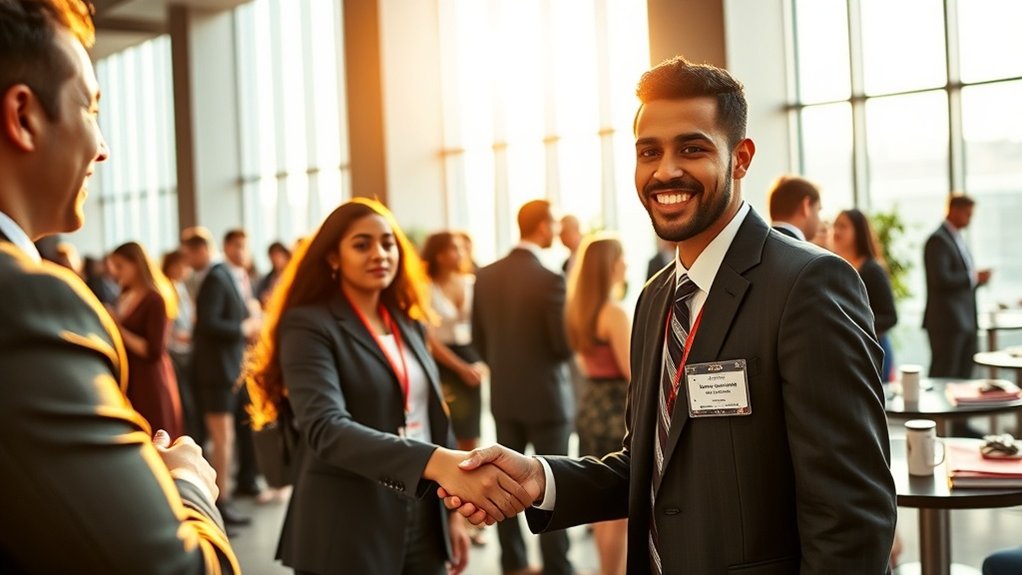 Networking para oportunidades de estágio