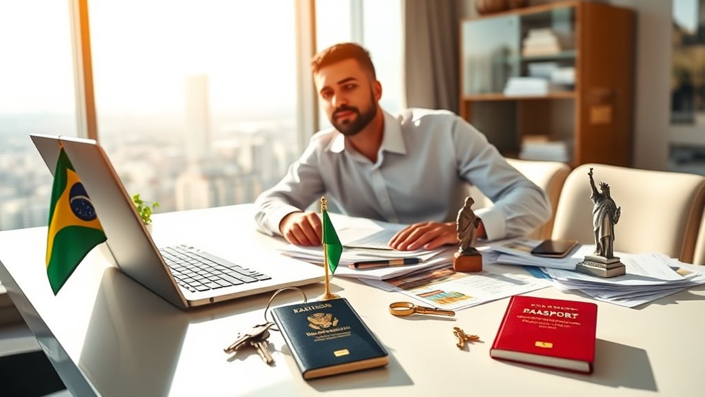 abrindo filial nos EUA como brasileiro