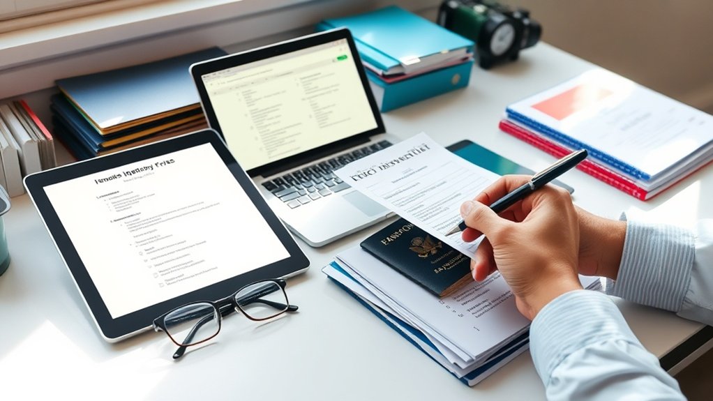 Organizar e verificar documentos