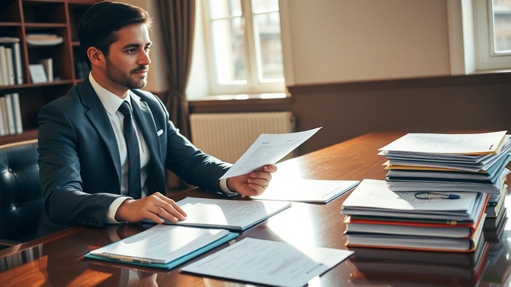 Prepare os documentos com antecedência