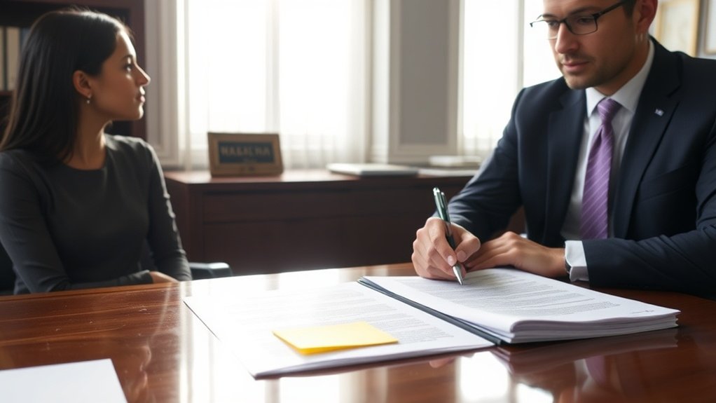 assistência profissional para revisão de contratos