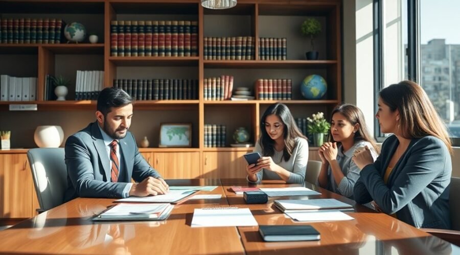 assistência profissional de imigração garantida