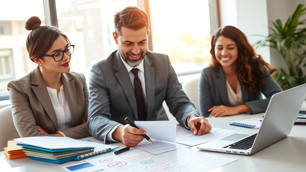 Precisão profissional em documentos de imigração